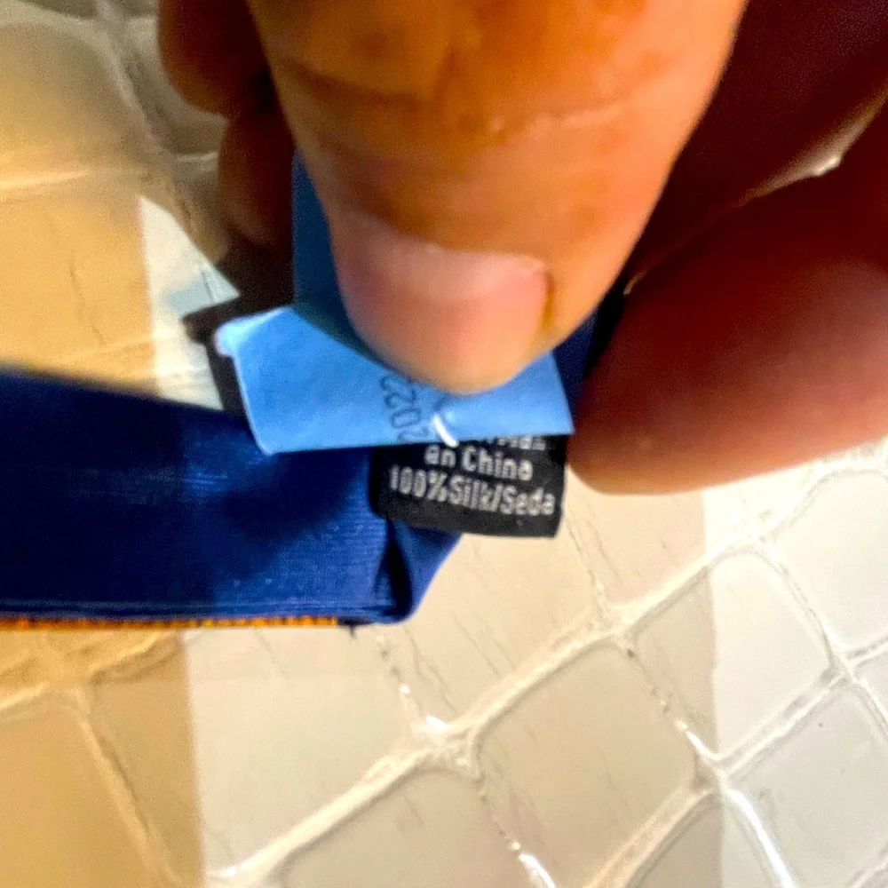 Ben Sherman Royal Blue Bow Tie